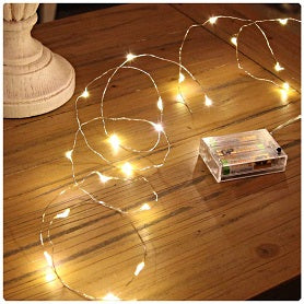 Batteries Fairy Warm Light